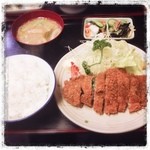 十八番 - お昼のネギはさみカツ定食