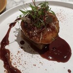 フレンチ串揚げ BEIGNET - 無花果のタルト　ロッシーニ風