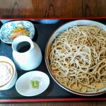 Soba No Sato Bibairo - つけとろろそば大盛り