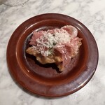 フレンチ串揚げ BEIGNET - 蓮根と生ハムだったかな