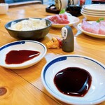 Kaisen Umai Monya Hamakaidou - お醤油の種類もいろいろと☆