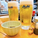 220532268 - 生ビールは、アサヒスーパードライ☆