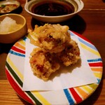 酒呑蕎食〆タグル - 栗天ぷら