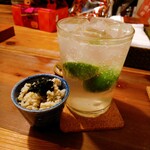 酒呑蕎食〆タグル - お通し