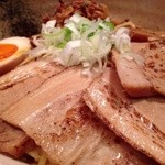 中屋 - 201310　中屋　★ちゃーしゅーあぶらめん（800円）特盛（200円）★