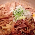 中屋 - 201310　中屋　★ちゃーしゅーあぶらめん（800円）特盛（200円）★