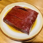 炭火焼肉ホルモンさわいし - レバー