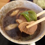 蕎麦と天ぷら ゆずき - 「鴨肉せいろそば」③