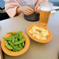 THE WHARF HOUSE YAMASHITA KOEN - 枝豆とコールスロー