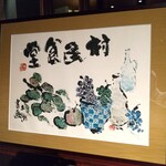 Sonmin Shokudo - 外入口的招牌