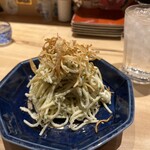 深夜食堂 しまながし - 美味しいサラスパ。