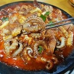 韩式肉末豆腐锅