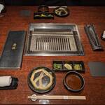 黒毛和牛焼肉 虎斑 北新地店 - ✩テーブル初期セット✩