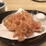 Tsudurao - 紅しょうがの天ぷら　美味。焼酎が本当にあう…。