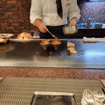 エクシブ軽井沢 鉄板焼 - 鉄板焼の醍醐味