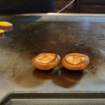 エクシブ軽井沢 鉄板焼 - ジャンボな椎茸