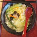 Chuuka Yokohamatei - 豚肉と野菜の塩タンメン