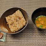 エクシブ軽井沢 鉄板焼 - ガーリックライス