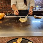 エクシブ軽井沢 鉄板焼 - ガーリックライス