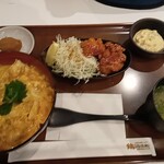 Tori San Wa - 名古屋コーチン親子丼　鶏南蛮セット