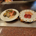 エクシブ軽井沢 鉄板焼 - 本日の鉄板焼素材