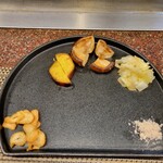 エクシブ軽井沢 鉄板焼 - 季節の焼き野菜