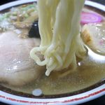 みらく食堂 - 塩ラーメンの麺