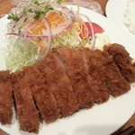レストラン・サカキ - 2013.10.24訪問：ポークカツ（1,100円）