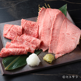 A5 rank Miyazaki beef with fine marbling and rich aroma