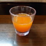 Menya Taiga - 食前の野菜ジュース
