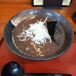 中華そば くりの木 いな - 中華そば(鰹)うまー！麺半分にして頂きました