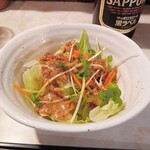 Tsukiji - コースのサラダ