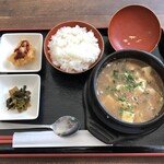 心福 - マーボー豆腐定食（税込880円）