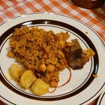 サル イ アモール - 豚スペアリブの土鍋パエリア
