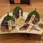 Matahachi - 鯖の四種の味比べ
