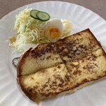 Guran meeru - モーニングセットＤ　600円（税込）
                        　フレンチトースト、ゆで玉子、サラダ、コーヒー