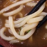 半田屋 - カレーうどん380円