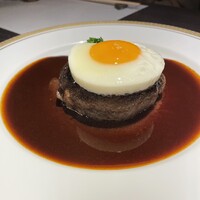 洋食 つばき - ハンバーグ