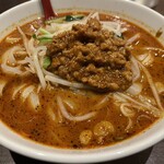 天外天刀削麺 - マーラー麺