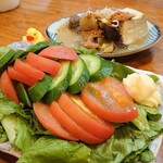 伊勢元 - 生野菜サラダ