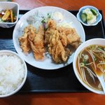 ひよどり中華料理 - 唐揚げ定食