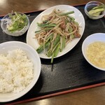 Chuukaryouri Touin - レバニラ定食880円