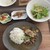 Cafe Dhigu - 料理写真:鶏肉のグリーンカレー