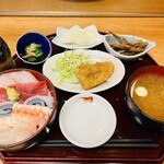 菜のめぐみ 宮澤 - ミニちらしランチ