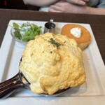 星乃珈琲店 - ミニスフレリゾット&パンケーキプレート