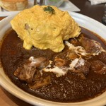 星乃珈琲店 - ビーフシチューオムライスドリアアップ