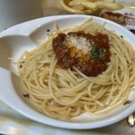星乃珈琲店 - ミートソースパスタアップ