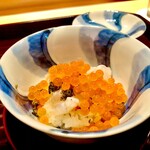 多仁本 - 車海老とイクラの小丼