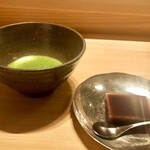 多仁本 - 抹茶と水羊羹