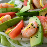 shrimp and avocado salad